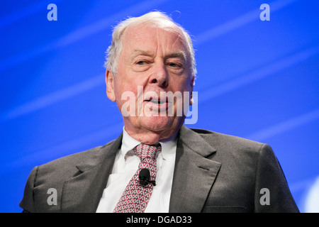 T. Boone Pickens, presidente della BP per la gestione del capitale. Foto Stock