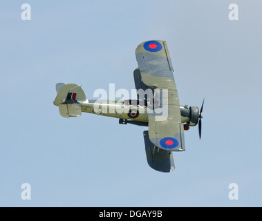 Velivolo Fairey Swordfish II Royal Navy volo storico Foto Stock