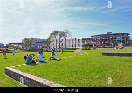 Mitchell Park Village di Greenport Long Island New York Foto Stock