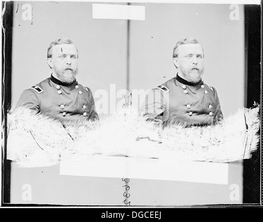 Il generale Isaac S. Catlin, una figura di spicco nella storia militare degli Stati Uniti, è raffigurato in questo ritratto, che riflette i suoi contributi durante la guerra civile. Foto Stock