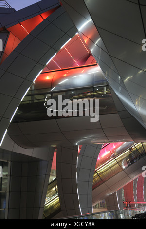 Dubai Airport Terminal 3 Tre aviazione DEGLI EMIRATI ARABI UNITI Foto Stock