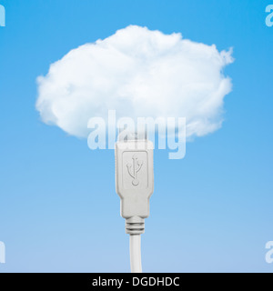 Il cloud computing concept Foto Stock