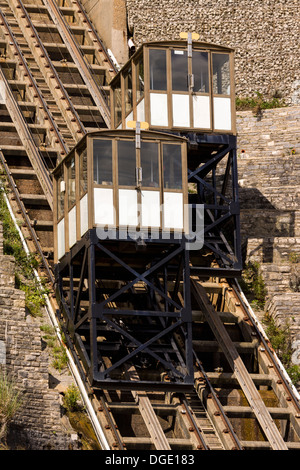 La funicolare in Bournemouth Foto Stock