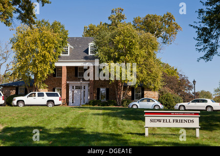 Sidwell Friends school - Washington DC, Stati Uniti d'America Foto Stock