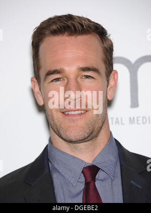 Burbank, in California, Stati Uniti d'America. Xix oct, 2013. James Van Der Beek arriva per la Environmental Media Awards 2013 sulla Warner Bros Studio Lot. © Lisa O'Connor/ZUMAPRESS.com/Alamy Live News Foto Stock