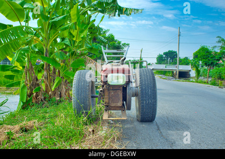 Veicoli utilizzati in agricoltura in Thailandia Foto Stock