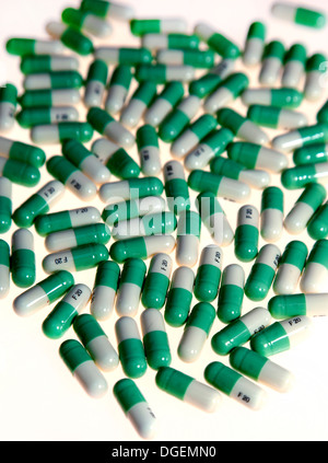 La fluoxetina (Prozac) anti-depressive farmaco, Londra Foto Stock