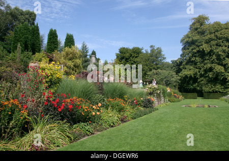 I giardini Plas Newydd NT Isola di Anglesey nel Galles REGNO UNITO Foto Stock