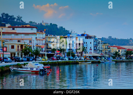 Città di Zacinto, Zacinto (Zante), Grecia Foto Stock