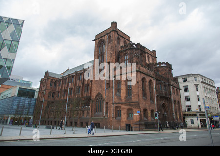 John Rylands Library, Deansgate, Manchester REGNO UNITO Foto Stock