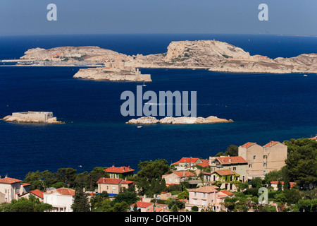 Marsiglia - isole Frioul Foto Stock