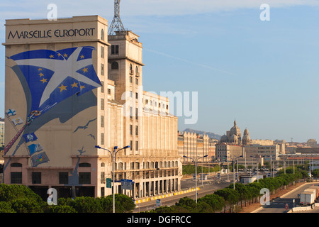 Marsiglia - La Joliette district Foto Stock