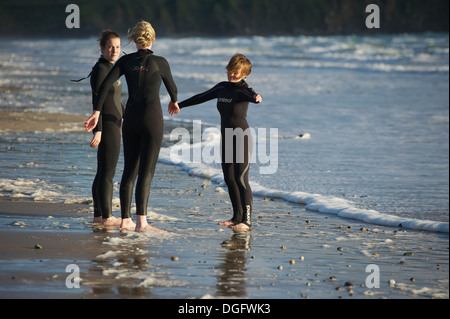 Porth Neigwl, il Galles del Nord scene: Foto Stock