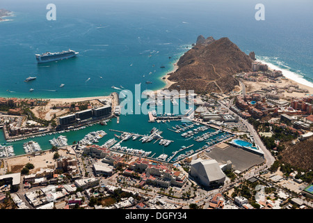 Porto di Cabo San Lucas Cabo San Lucas, Baja California Sur, Messico Foto Stock