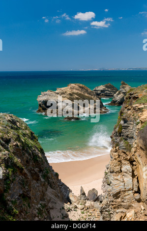 Porto Covo, Costa Vicentina, Alentejo, Portogallo Foto Stock