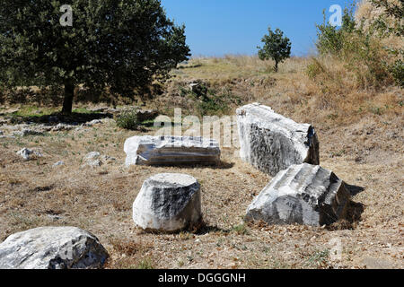 Rovine di Troia, Truva, Canakkale, Marmara, Turchia, Asia Foto Stock