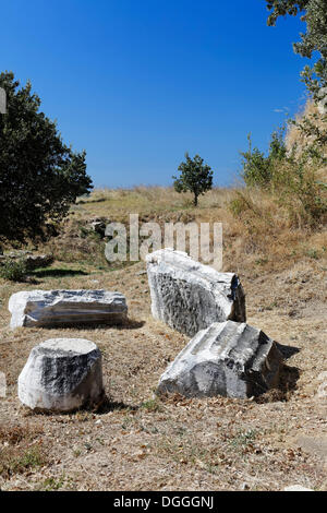 Rovine di Troia, Truva, Canakkale, Marmara, Turchia, Asia Foto Stock