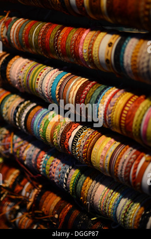 Mercato hippy di notte, Conil de la Frontera Foto Stock