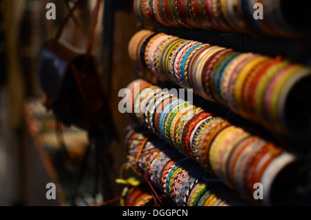 Mercato hippy di notte, Conil de la Frontera Foto Stock