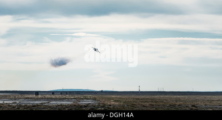 Un tedesco Air Force AG-51 Tornado decolla a Montagna Home Air Force Base, Idaho, 16 ottobre 2013. Il volo è stato parte di Monte Roundup, una massiccia multi-servizio, multi-nazionale esercizio. Foto Stock