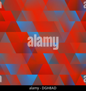 Nuovo sfondo astratto con il rosso e il blu le forme colorate possono utilizzare come il futuristico design Foto Stock