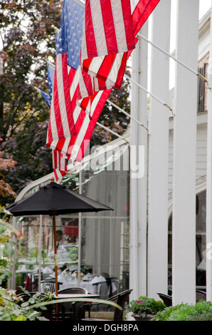 New York, Rhinebeck. Historic Beekman Arms Inn, la più antica locanda in America. Foto Stock