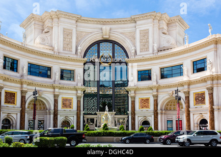 Il Forum Shops at Caesar attaccato al Caesars Palace Casino, Las Vegas Boulevard South (striscia), Las Vegas, Nevada, STATI UNITI D'AMERICA Foto Stock