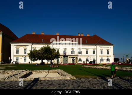 Il Palazzo Reale e il quartiere del Castello di Buda Ungheria Budapest Foto Stock