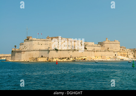 Fort St Angelo, Malta Foto Stock