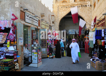 Souq Waqif, Doha, Qatar, Medio Oriente Foto Stock