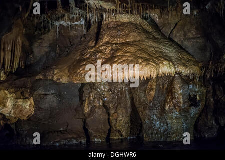 Grotte di Marble Arch, Tribunale di Firenze Demesme County Fermanagh, Irlanda del Nord, Regno Unito, Europa Foto Stock