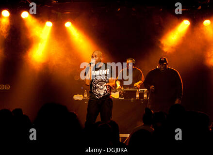 Gli Stati Uniti hip-hop musicista Darryl McDaniels aka DMC di Run DMC, vivono nell'Schueuer, Lucerna, Svizzera Foto Stock