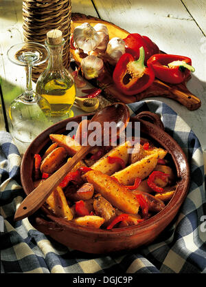 Patate spagnole, Spagna. Foto Stock