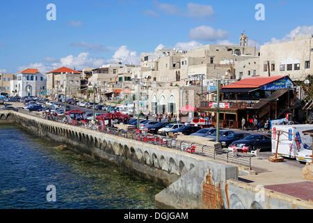 Port, acro, Israele, Medio Oriente Foto Stock