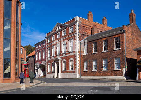 Fairfax House Edificio in stile georgiano e Museo Civico di York Uffici Trust Castlegate York North Yorkshire England Regno Unito Foto Stock