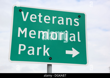 Golden Triangle Veterans Memorial Park Foto Stock