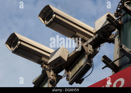 Telecamere CCTV Repubblica Ceca Foto Stock