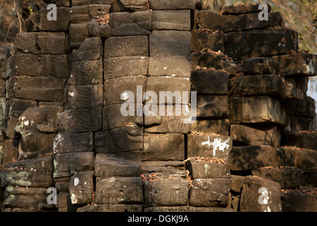 Le antiche rovine di Banteay Chhmar vicino a Battambang, Cambogia. Foto © Dennis Drenner 2013. Foto Stock