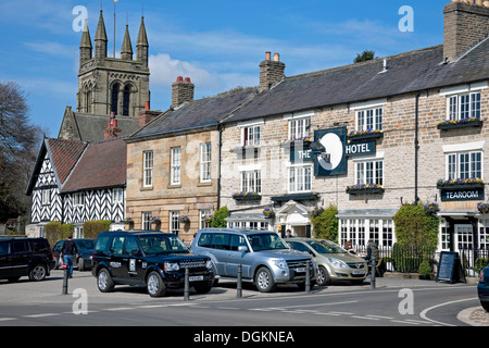 La Black Swan Hotel a Helmsley. Foto Stock