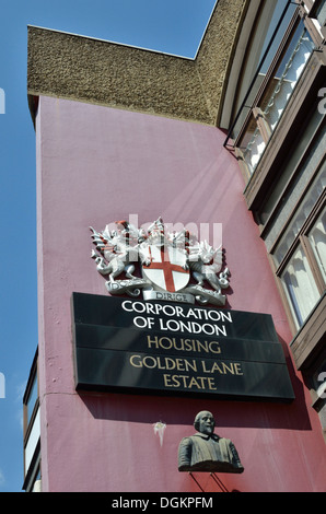 Corporation of London Golden Lane station wagon. Foto Stock