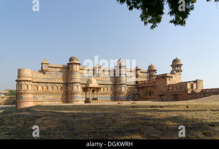 Forte di Gwalior, India Foto Stock