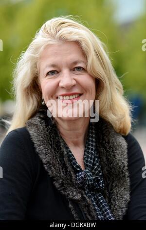 Andrea Stoll , a 65. Francoforte, Fiera del Libro di Francoforte sul Meno, Germania, Ottobre 2013 Foto Stock