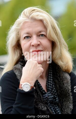 Andrea Stoll , a 65. Francoforte, Fiera del Libro di Francoforte sul Meno, Germania, Ottobre 2013 Foto Stock