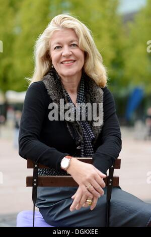 Andrea Stoll , a 65. Francoforte, Fiera del Libro di Francoforte sul Meno, Germania, Ottobre 2013 Foto Stock