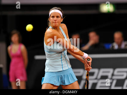 Julia GOERGES, GER, di tennis femminile, Porsche Tennis Grand Prix Stoccarda, 2011, Porsche Cup, 16.04.-24.04.2011, Porsche-Arena Foto Stock