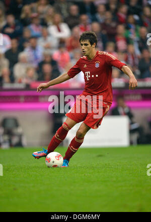 Javi Javier Martinez, 40 milioni di euro acquisizione, FC Bayern Monaco, stadio Allianz Arena di Monaco di Baviera Foto Stock