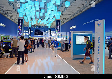 Exhibition Hall di Samsung all'Internationale Funkausstellung, IFA 2012, Berlin Foto Stock