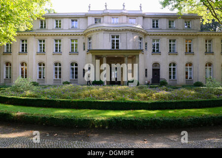 Villa, casa della Conferenza di Wannsee, am Grossen Wannsee, Wannsee, Zehlendorf, Berlino, Germania Foto Stock