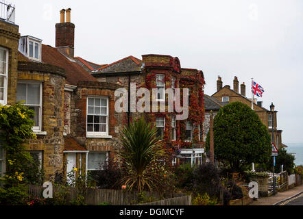 Fila di case, England, Regno Unito, Europa Foto Stock