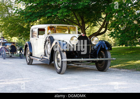 Bugatti 46, costruito nel 1931, rarità dalla collezione Schlumpf, Mulhouse, Francia alle Herkules Bergpreis 2009 mountain Foto Stock